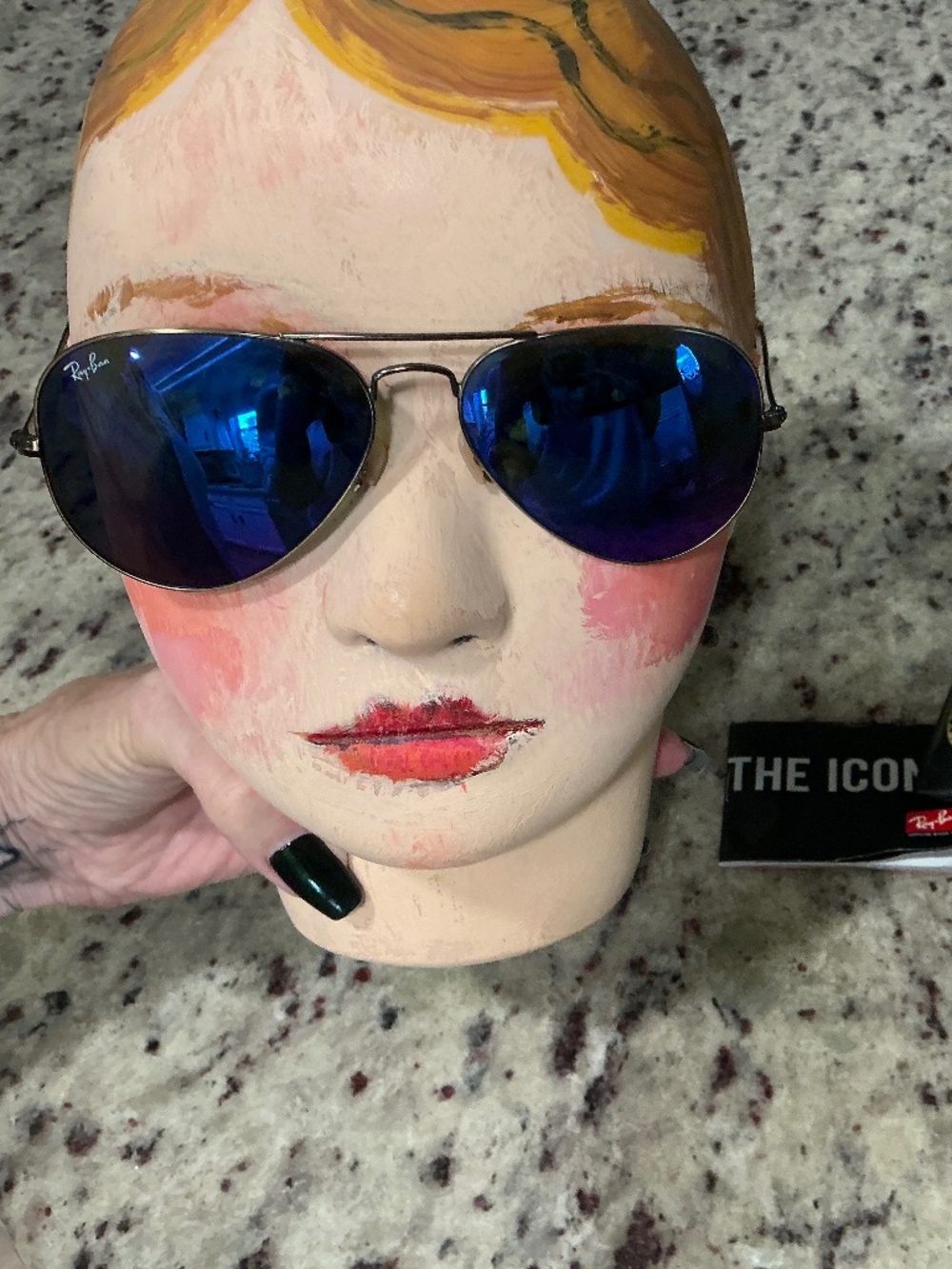 Authentic Ray Ban Aviator sunglasses